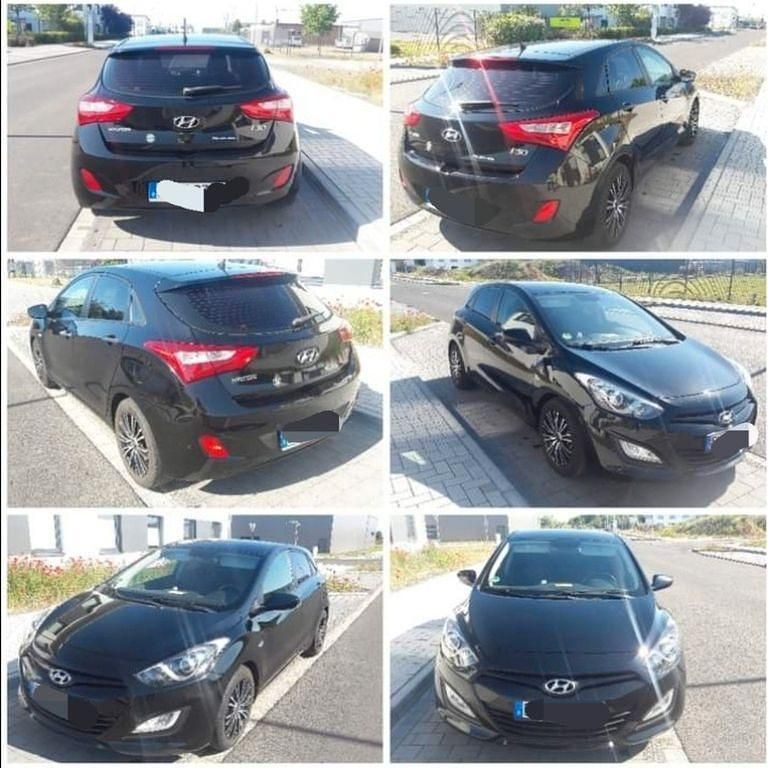 Gebraucht Hyundai i30 Trend 99 PS (72 kW) 2012 Schwarz Limousine