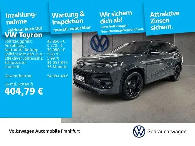 Gebraucht VW Tayron R-line 193 PS (141 kW) 2025 Delfingrau metallic SUV