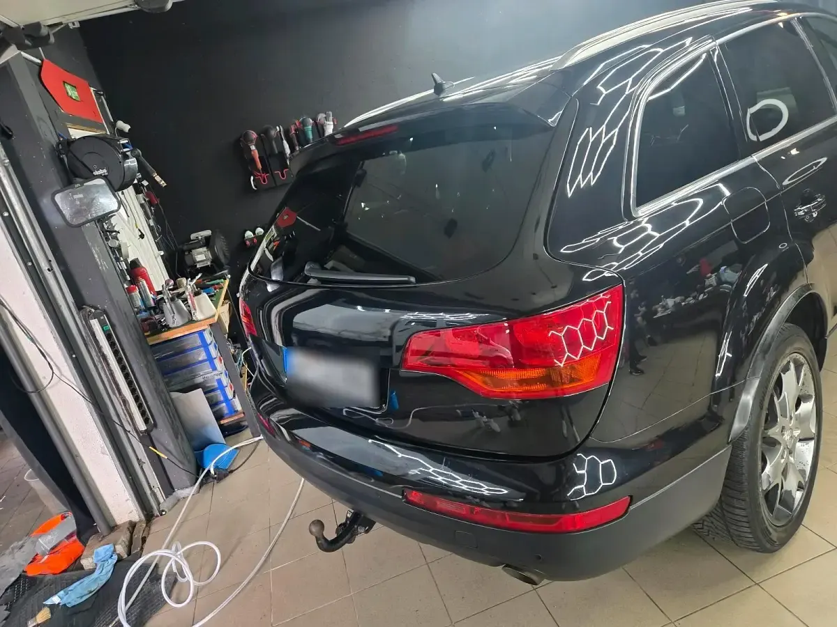 Usado Audi Q7 S-Line 239 HP (175 kW) 2008 Preto SUV