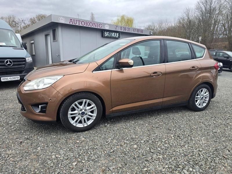 Gebraucht Ford C-MAX Titanium 125 PS (91 kW) 2014 Braun Van / Kleinbus