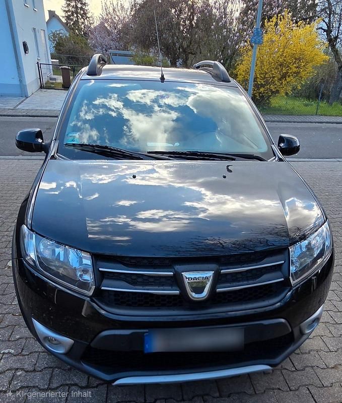 Gebraucht Dacia Sandero 89 PS (65 kW) 2014 Schwarz Limousine