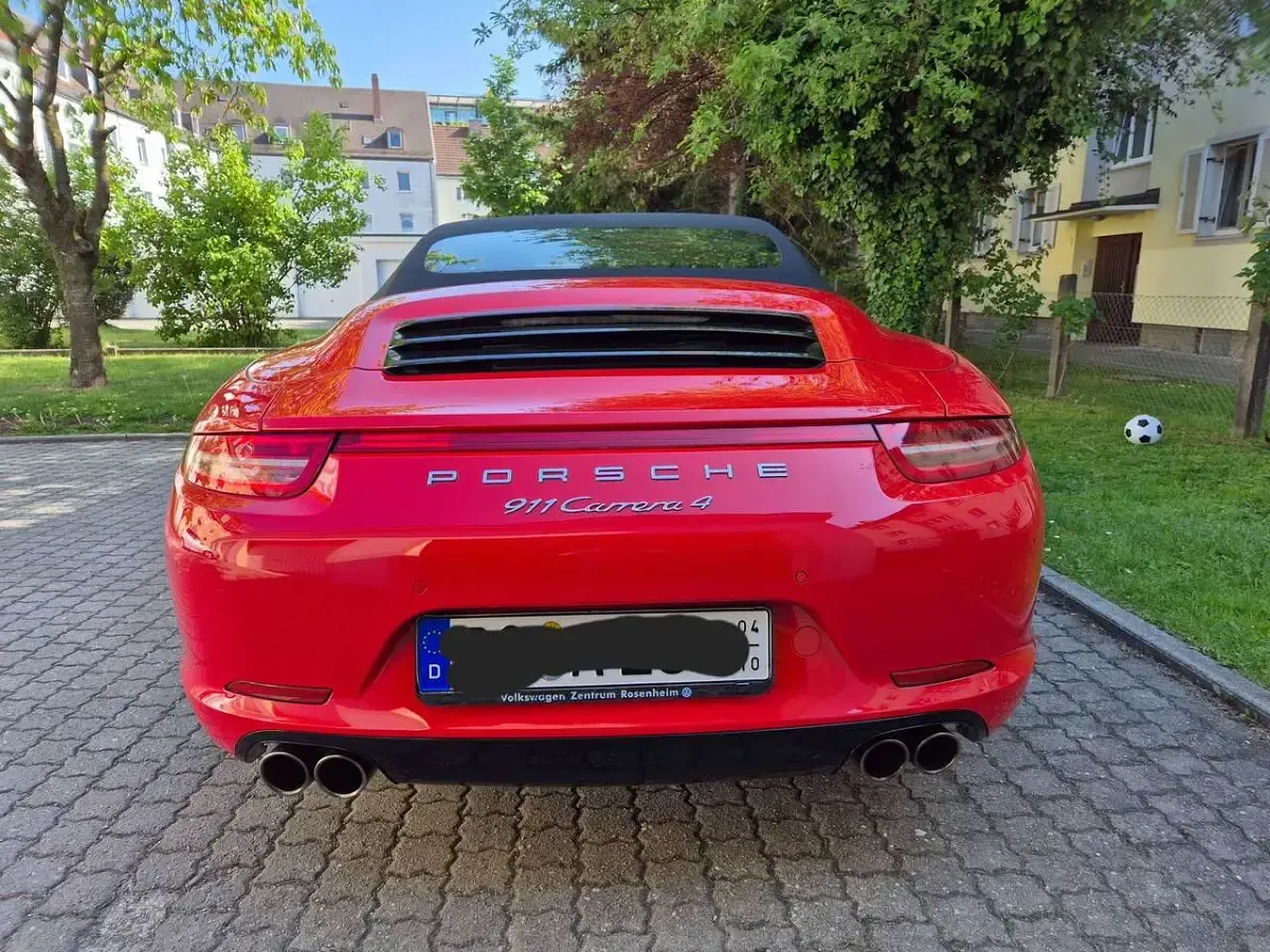 Gebraucht Porsche 991 349 PS (256 kW) 2013 Rot Cabrio