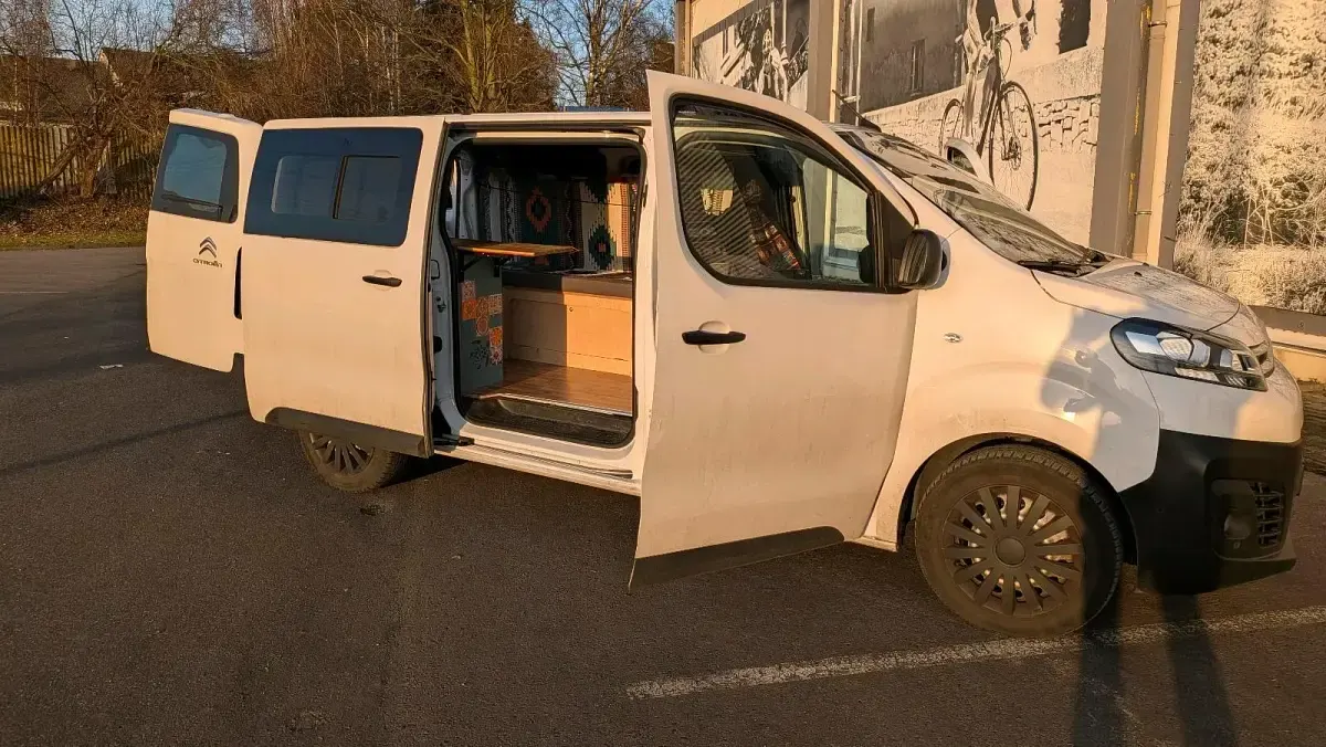 Gebraucht Citroën Jumpy 177 PS (130 kW) 2021 Weiß Van / Kleinbus