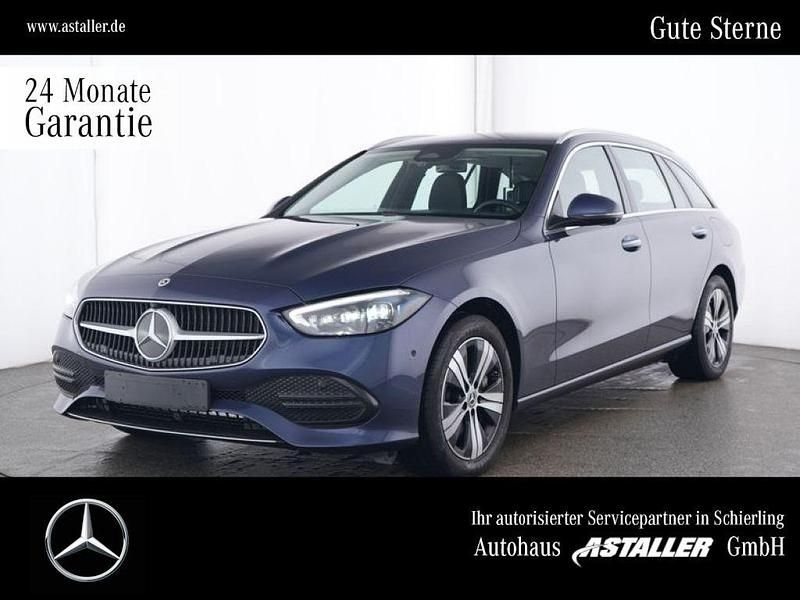 Blau Gebraucht 2024 Mercedes C300e Avantgarde Limousine | 39.699 € (Superpreis) - Bild 1/4