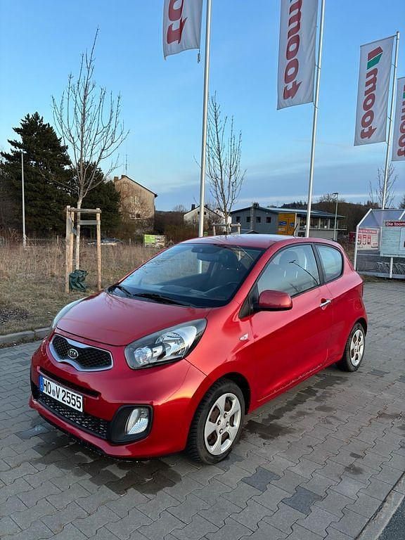 Gebraucht Kia Picanto 69 PS (50 kW) 2011 Rot Kleinwagen