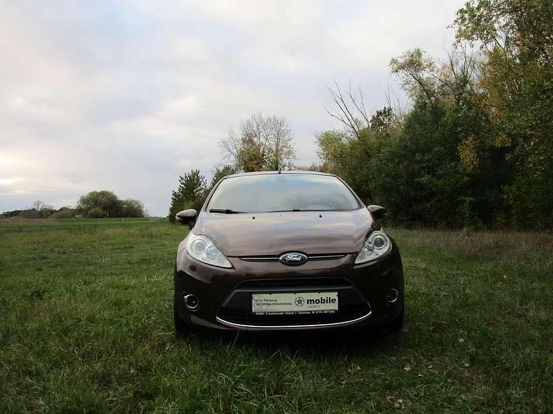 Gebraucht Ford Fiesta Titanium 97 PS (71 kW) 2011 Braun Kleinwagen