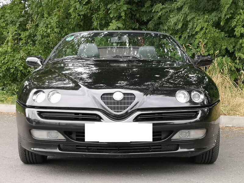 Schwarz Gebraucht 1997 Alfa Romeo Spider Lusso Cabrio | 5.990 € (Fairer Preis) - Bild 1/4