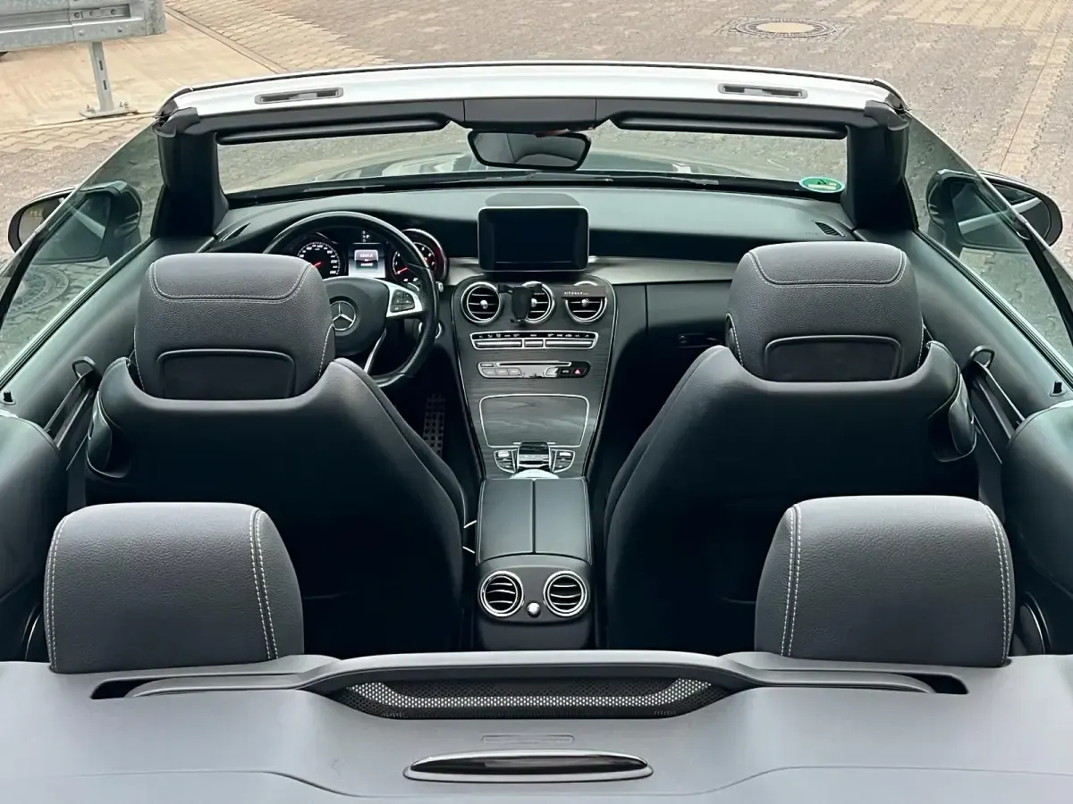 Gebraucht Mercedes C200 184 PS (135 kW) 2017 Grau Cabrio