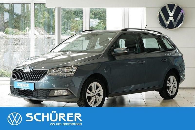 Grau Gebraucht 2020 Skoda Fabia Ambition Kleinwagen | 13.333 € (Etwas zu teuer) - Bild 1/4