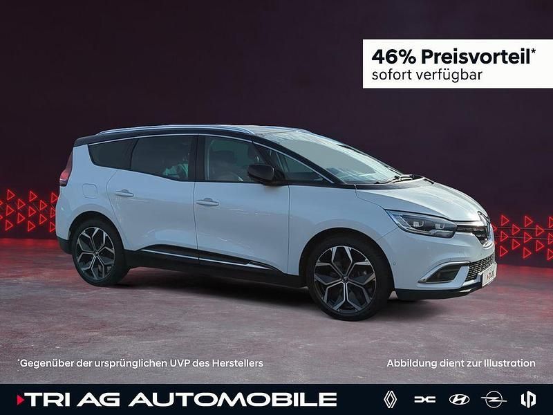 Gebraucht Renault Grand Scénic IV Intens 140 PS (102 kW) 2022 Weiß Van / Kleinbus