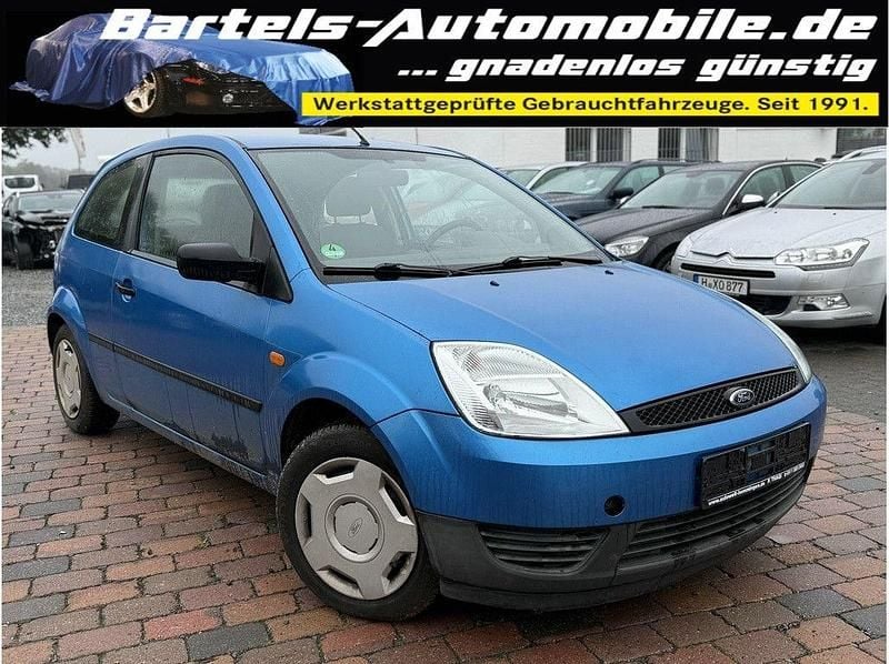 Bahamablau metallic Gebraucht 2004 Ford Fiesta Viva Kleinwagen | 350 € (Superpreis) - Bild 1/4