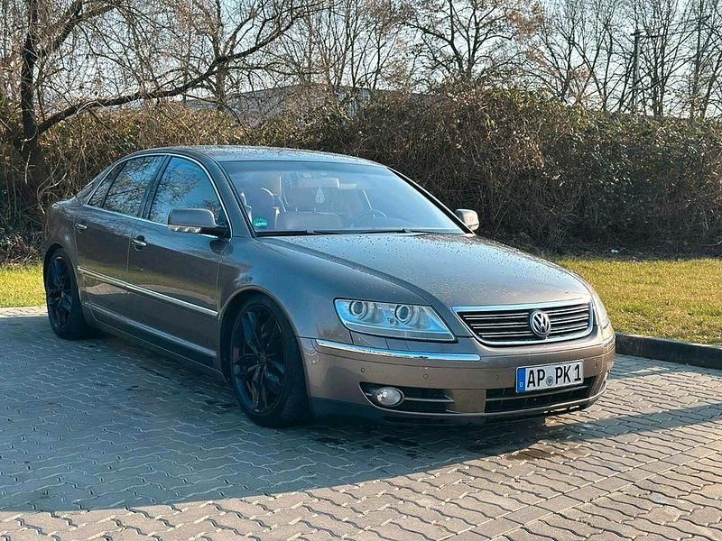 Second-hand VW Phaeton 246 CP (180 kW) 2004 Bej Berlinǎ