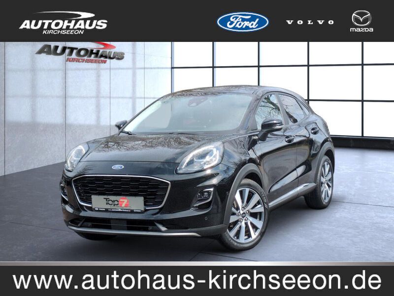 Obsidianschwarz (schwarz) Gebraucht 2020 Ford Puma Titanium X SUV | 15.950 € (Guter Preis) - Bild 1/4