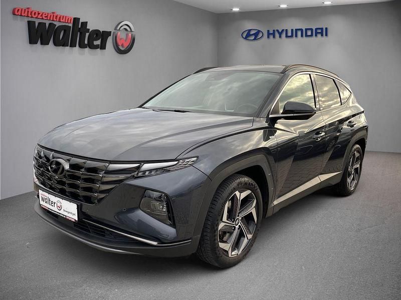 Grau Gebraucht 2021 Hyundai Tucson Prime SUV | 25.990 € (Etwas zu teuer) - Bild 1/4