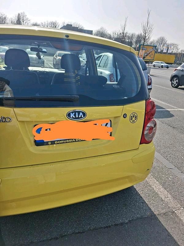 Gebraucht Kia Picanto 65 PS (47 kW) 2008 Gelb Kleinwagen