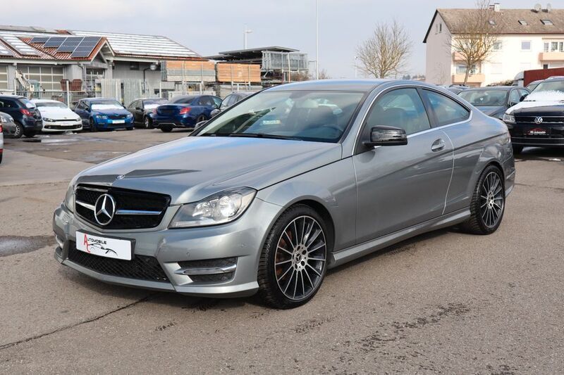 Palladiumsilber metalliclack Gebraucht 2013 Mercedes C220 Sport Coupé | 9.999 € (Fairer Preis) - Bild 1/4