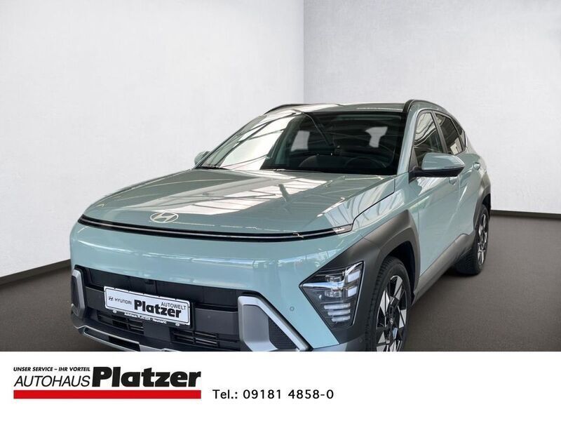 Gruen Gebraucht 2024 Hyundai Kona Prime SUV | 29.950 € (Fairer Preis) - Bild 1/4