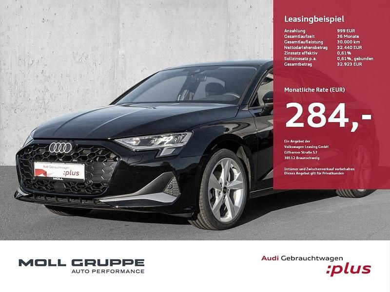 Gebraucht Audi A3 Advanced Plus 150 PS (110 kW) 2025 Schwarz Limousine