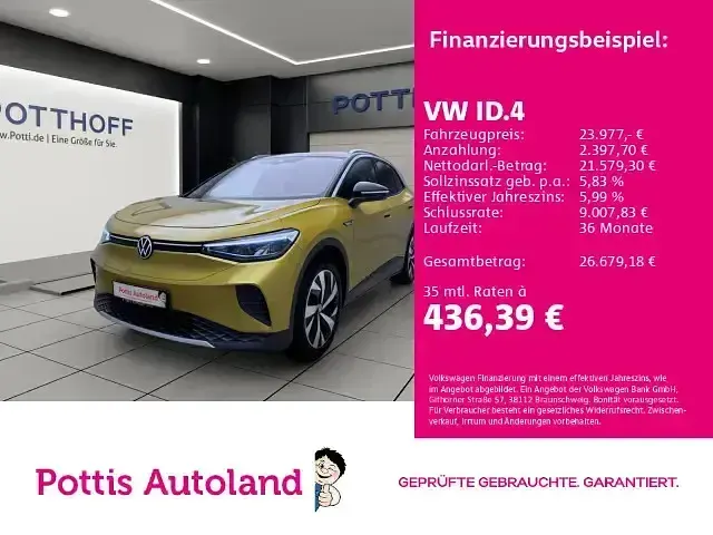 Gebraucht VW ID.4 Pro Performance 150 kW (204 PS) 2020 SUV