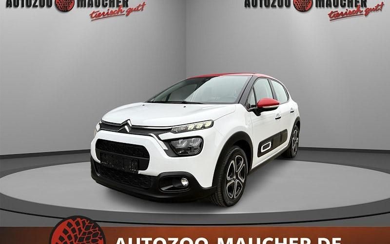 Gebraucht Citroën C3 Shine 83 PS (61 kW) 2022 Lack weiss banquise/deckende lackierung Kleinwagen