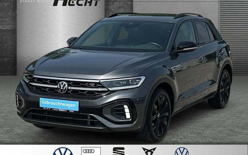 Silber Gebraucht 2024 VW T-Roc R-line SUV | 29.980 € (Fairer Preis) - Bild 1/4