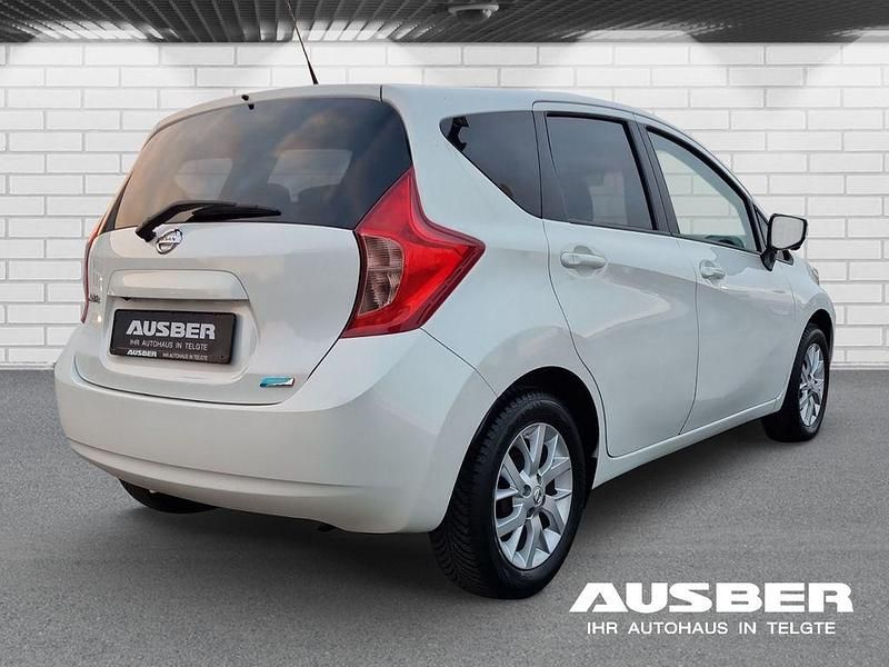 Gebraucht Nissan Note Acenta 80 PS (58 kW) 2015 M) (weiss Kleinwagen