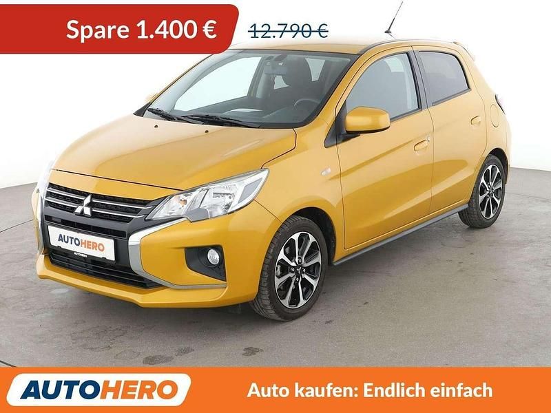 Reddish yellow Gebraucht 2021 Mitsubishi Space Star Spirit+ Kleinwagen | 11.390 € (Fairer Preis) - Bild 1/3