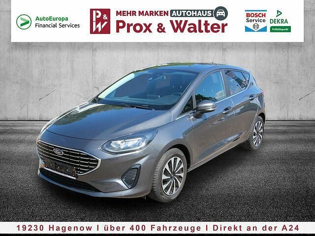 Gebraucht Ford Fiesta Titanium 125 PS (91 kW) 2022 Magneticgrau metallic (metallic) Kleinwagen