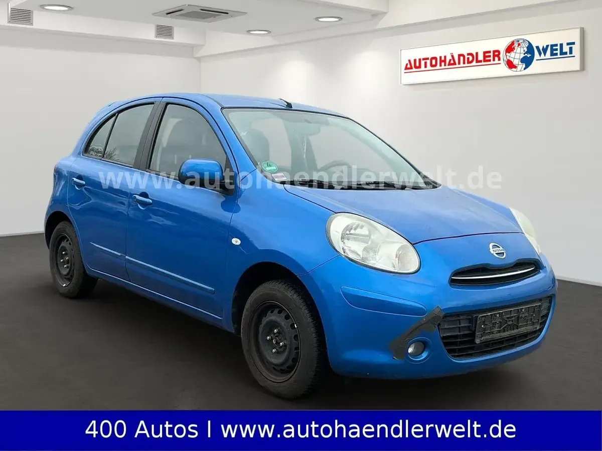 Usata Nissan Micra 80 CV (58 kW) 2012 Blu Utilitaria