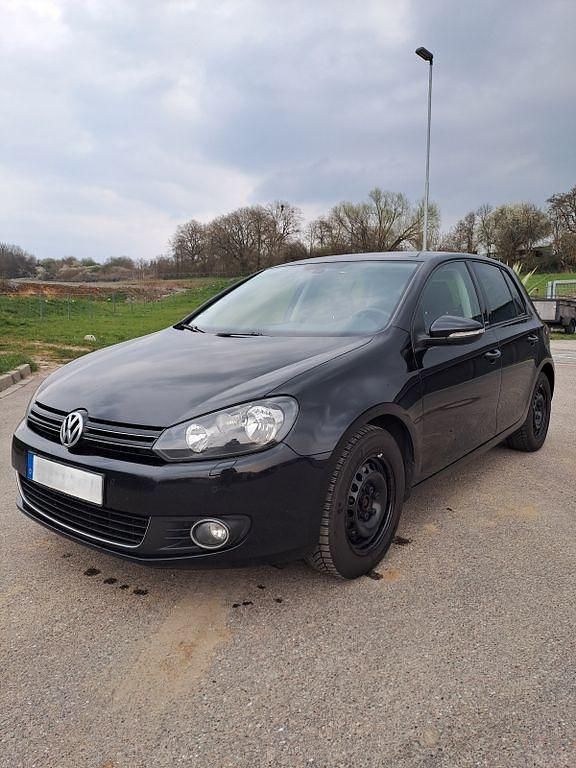 Gebraucht VW Golf VI Style 140 PS (102 kW) 2011 Schwarz Kleinwagen