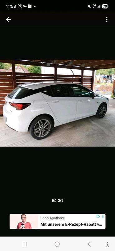 Gebraucht Opel Astra 105 PS (77 kW) 2016 Weiß Limousine