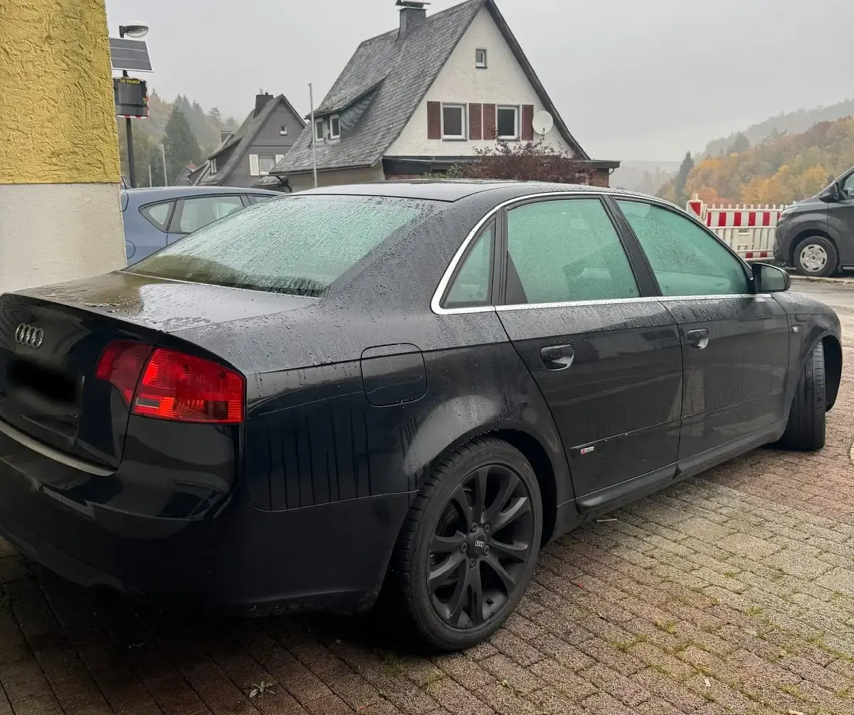 Gebraucht Audi A4 S-Line 170 PS (125 kW) 2007 Schwarz Limousine
