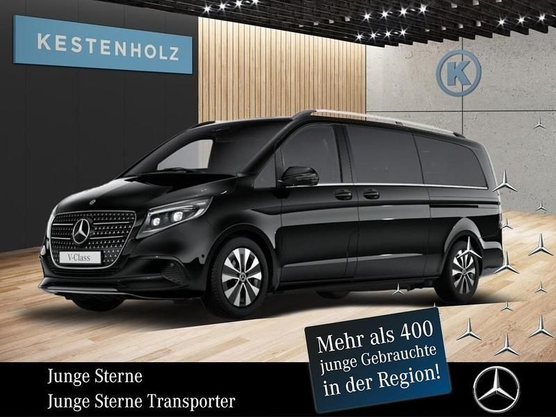 Obsidianschwarz metallic Gebraucht 2024 Mercedes V300 Avantgarde Van / Kleinbus | 70.840 € (Superpreis) - Bild 1/4