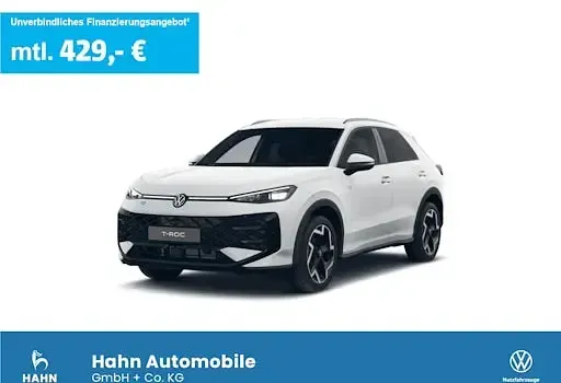 Neu VW T-Roc R-line 150 PS (110 kW) 2026 Weiß SUV