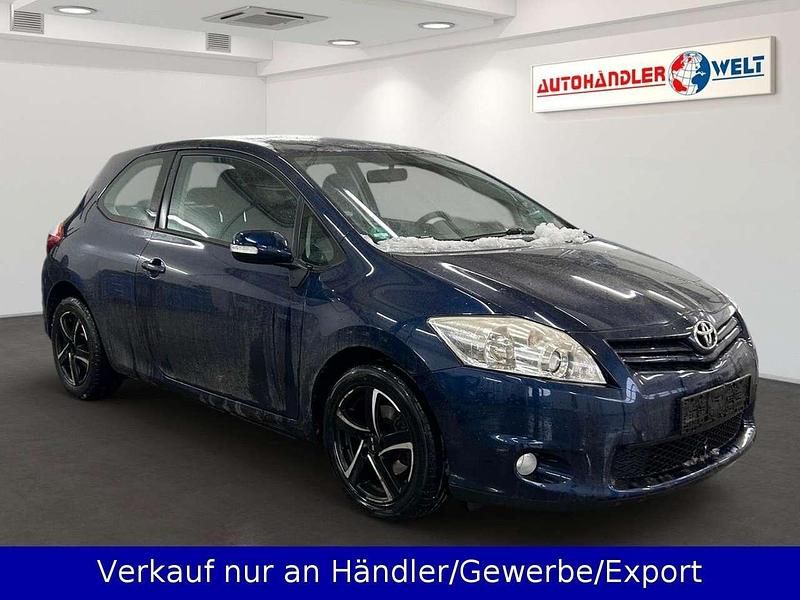 Gebraucht Toyota Auris 99 PS (72 kW) 2010 Blau Kleinwagen