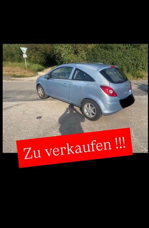 Gebraucht Opel Corsa 59 PS (43 kW) 2009 Blau Kleinwagen