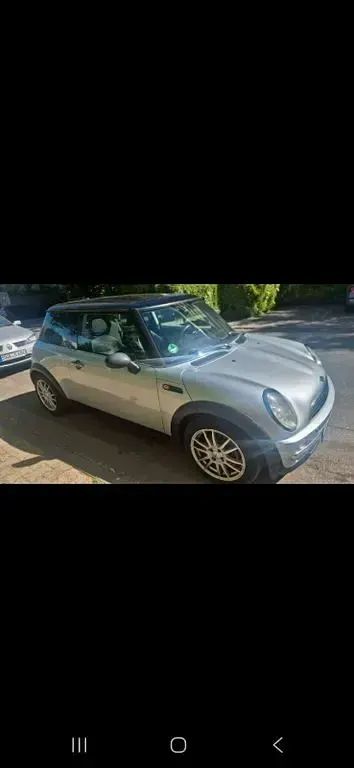 Usata Mini Cooper 116 CV (85 kW) 2003 Argento Utilitaria