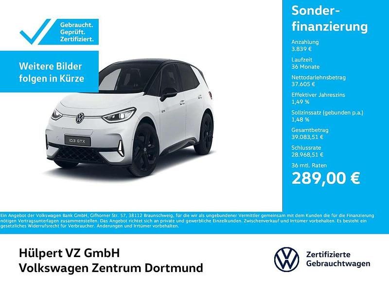 Gebraucht VW ID.3 GTX 239 kW (326 PS) 2025 Gletscherweiß metallic Kleinwagen