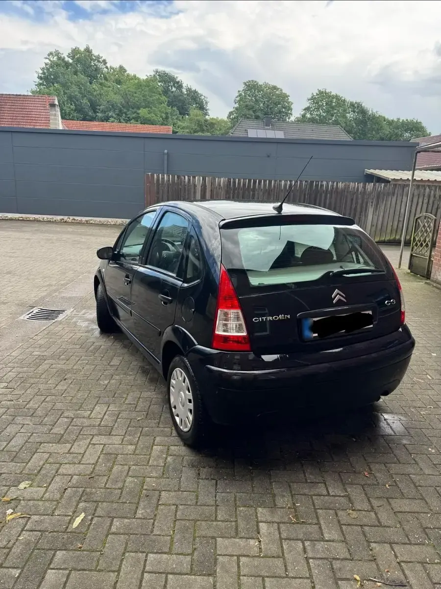 Gebraucht Citroën C3 60 PS (44 kW) 2007 Schwarz Kleinwagen