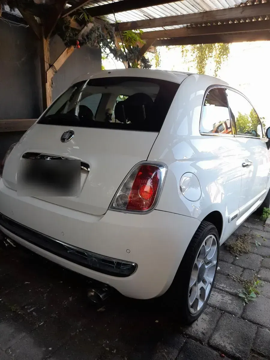 Gebraucht Fiat 500 Lounge 101 PS (74 kW) 2008 Weiß Kleinwagen