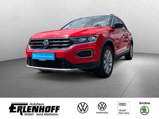 Rot Gebraucht 2021 VW T-Roc Style SUV | 16.990 € (Fairer Preis) - Bild 1/4