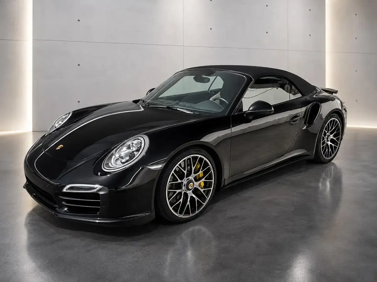 Gebraucht Porsche 911 Turbo S Cabriolet 560 PS (411 kW) 2014 Schwarz Cabrio