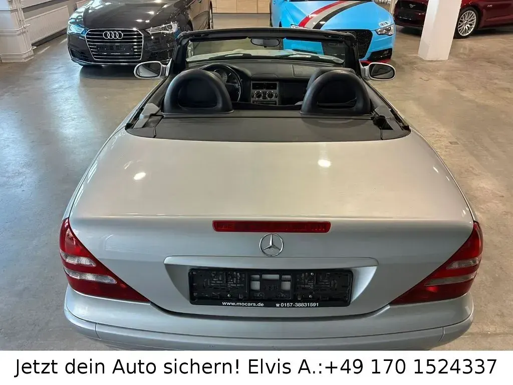 Gebraucht Mercedes SLK200 163 PS (119 kW) 2001 Silber Cabrio