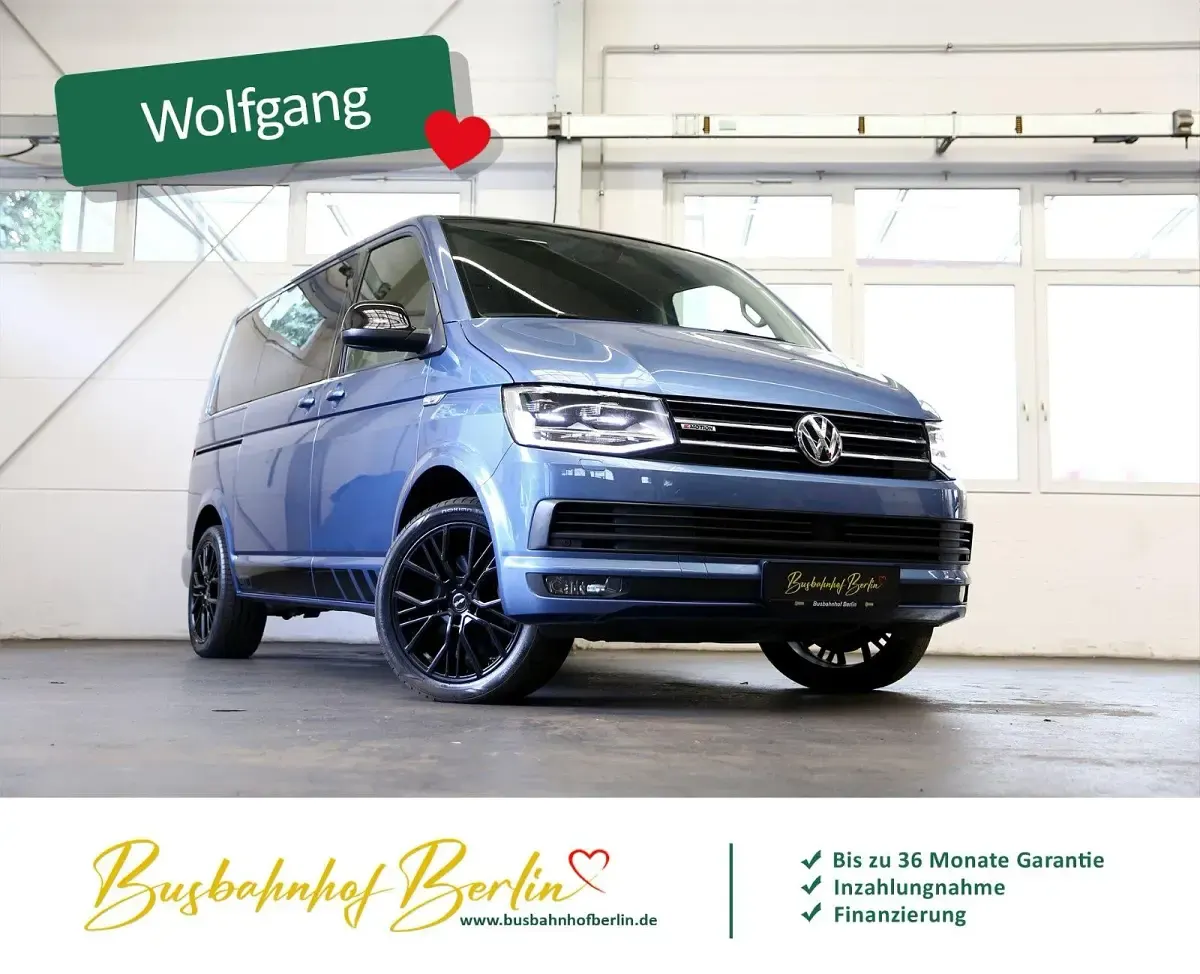 Gebraucht VW Multivan Edition 150 PS (110 kW) 2016 Blau Van / Kleinbus