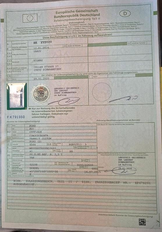 Gebraucht Ford Transit Custom 125 PS (91 kW) 2016 Weiß Van / Kleinbus