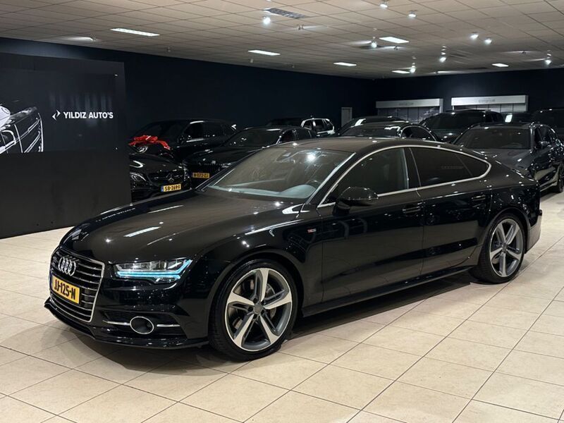 Schwarz Gebraucht 2016 Audi A7 S-Line Kleinwagen | 21.950 € (Guter Preis) - Bild 1/4