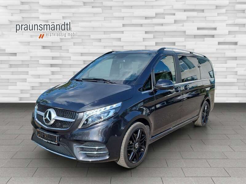 Grau Gebraucht 2020 Mercedes V300 Exclusive Van / Kleinbus | 56.904 € (Guter Preis) - Bild 1/4