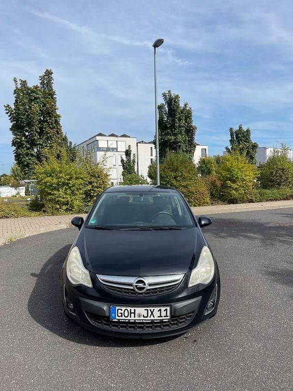 Schwarz Gebraucht 2011 Opel Corsa Limousine | 2.500 € (Guter Preis) - Bild 1/4