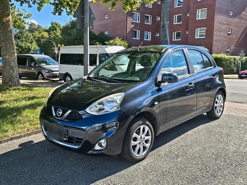 Schwarz Gebraucht 2016 Nissan Micra N-TEC Kleinwagen | 4.550 € (Guter Preis) - Bild 1/4