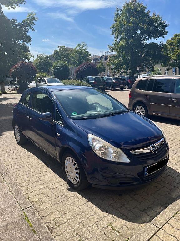 Blau Gebraucht 2009 Opel Corsa Selection Limousine | 1.800 € (Fairer Preis) - Bild 1/4
